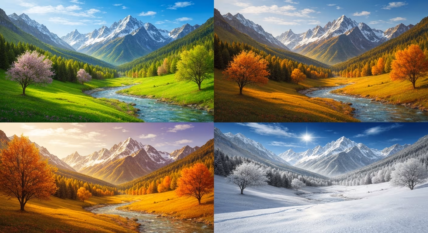 How to Change Seasons in Photos with Seedream 5.0 Edit