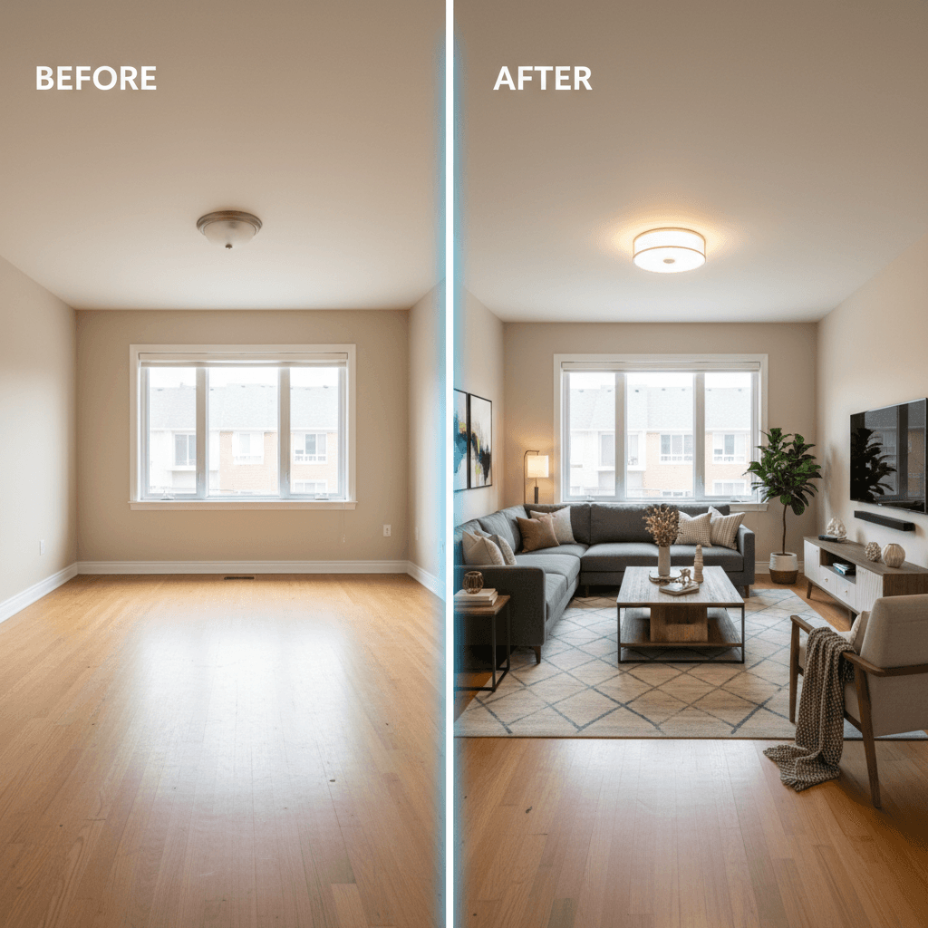 Seedream v4.5 Edit للعقارات: التصميم الافتراضي بدقة 4MP