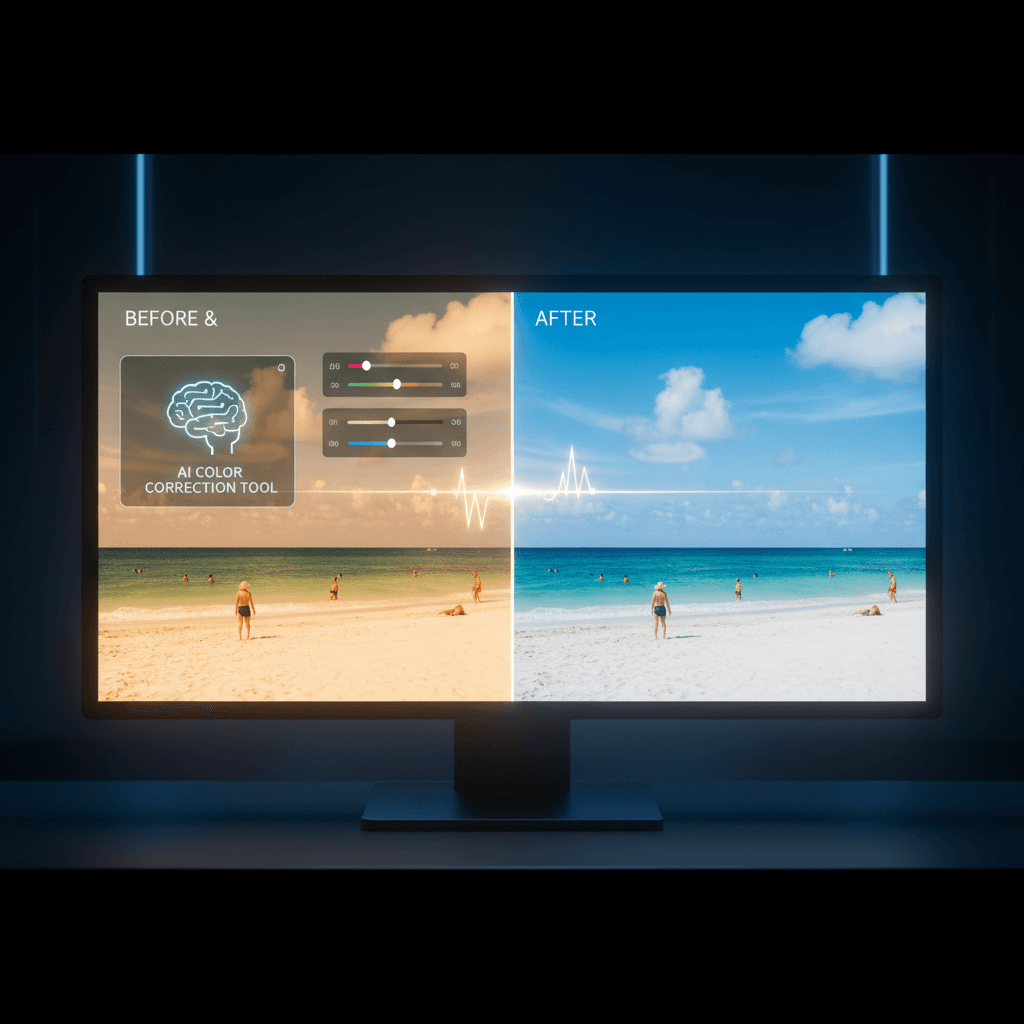 تصحيح الألوان بالذكاء الاصطناعي باستخدام Seedream v4.0 Edit