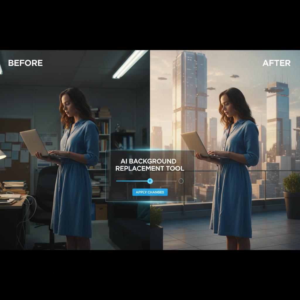 Basic Background Replacement Examples AI Background Replacement with Seedream v4.5 Edit | Arteza